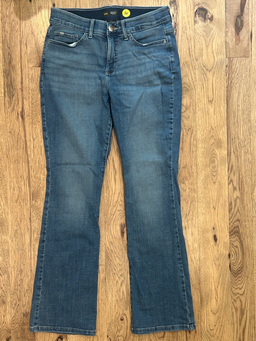 Lee Women's Boot Cut Jeans in Medium Blue Wash
